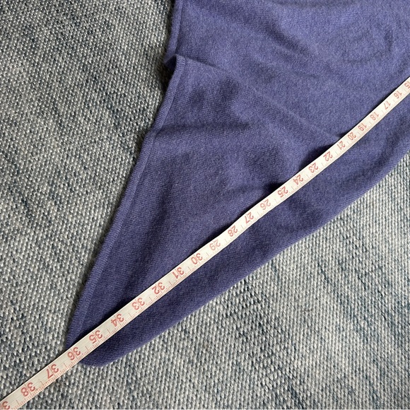 Alashan Lavender Cashmere Poncho Sweater Draped Dress Topper Shawl pashmina wrap - Picture 11 of 11